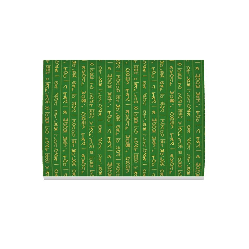 Ancient Hieroglyphs Wallpaper Floor Cushions