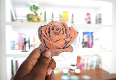 Manga Roses Coasters - (4-pack)