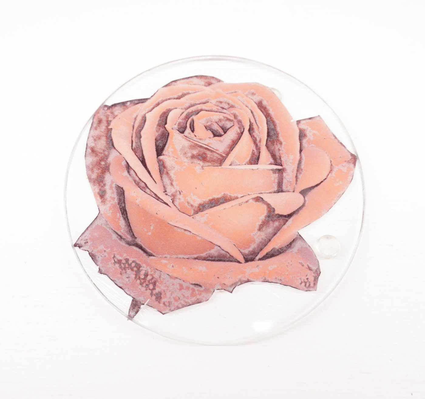 Manga Roses Coasters - (4-pack)